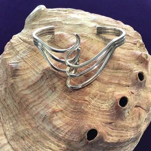 Unusual Sterling Silver Bracelet
